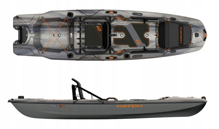 Pelican Catch Mode 110 TR One-Person Fishing Kayak with Motor Mount