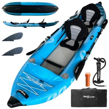 Activ Space 385 cm Two-Person Inflatable Touring Kayak Set