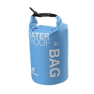 Blue 2L Waterproof Dry Bag for Kayaking, Canoeing and Water Sports