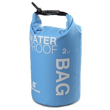 Blue 2L Waterproof Dry Bag for Kayaking, Canoeing and Water Sports
