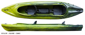 Roteko Caymann I LDPE 2+1 Polyethylene Touring Kayak