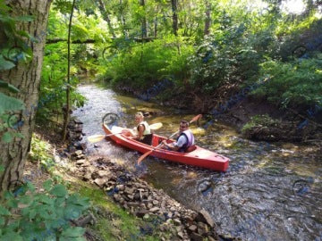 Roteko RAFA LDPE 2+1 Lime Touring Kayak