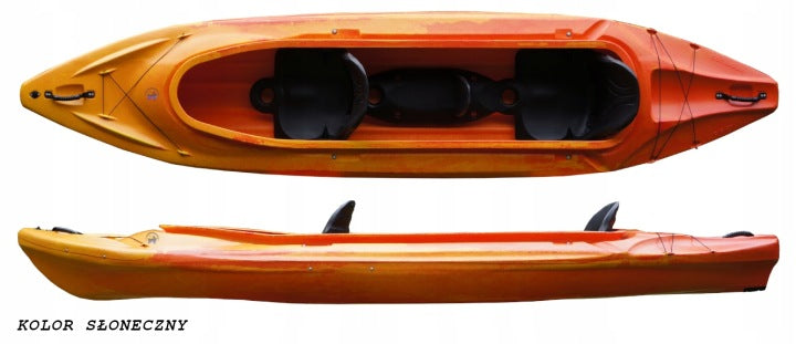 Roteko Caymann I LDPE 2+1 Polyethylene Touring Kayak