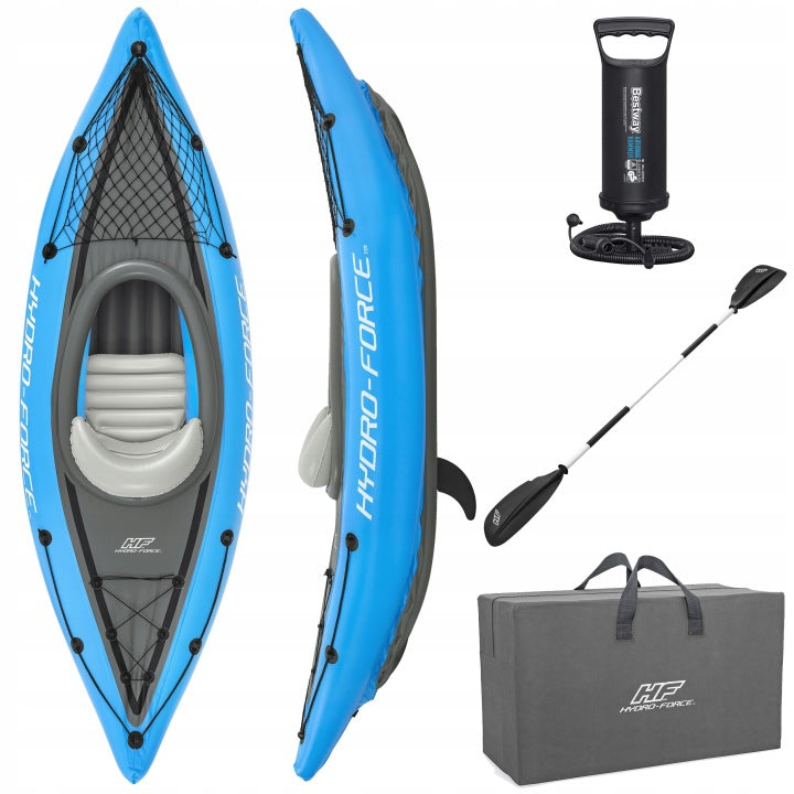 Bestway Cove Champion 275 x 81 cm Inflatable Kayak Set with Pump and Paddle