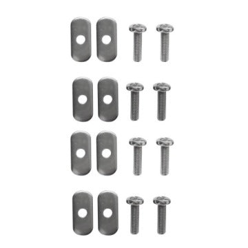 8 Sets of Kayak Track Screws and Nuts for Mounting Accessories