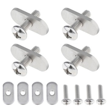 8 Sets of Kayak Track Screws and Nuts for Mounting Accessories