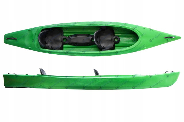 Roteko RAFA LDPE 2+1 Polyethylene Kayak for Rental and Touring Use