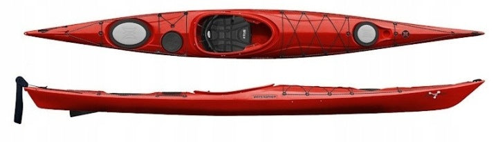 Perception Essence 17 Single Expedition Sea Kayak with Rudder
