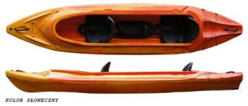 Roteko Caymann I LDPE 2+1 Polyethylene Touring Kayak