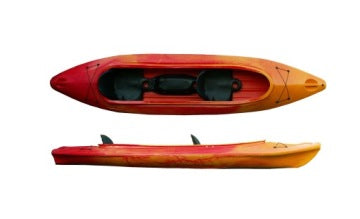 Roteko Caymann II HDPE Touring Kayak 2+1 or Two-Person Layout